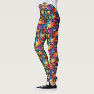 Belle et gras Zazzle Pop Leggings