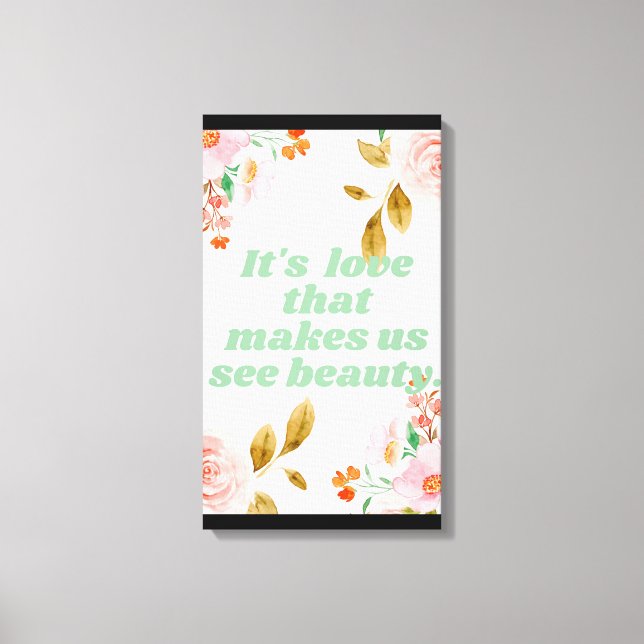 Belle et toile d'amour Imprimer (Recto)