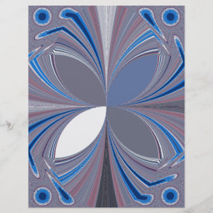 Belle étonnante Papillon bleu doux couleurs Art