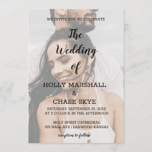 Belle Faire-part de mariage