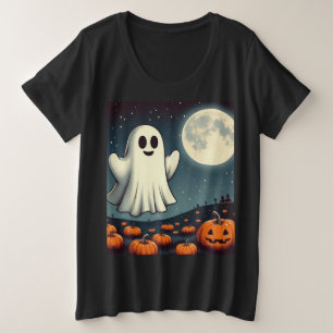 Belle, fantôme vintage et art de l'halloween citro