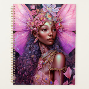 Belle Fée noire fille Imaginaire Art