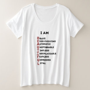 BELLE FEMME BLANCHE MOTIVATIONNELLE EN GRANDE TAIL