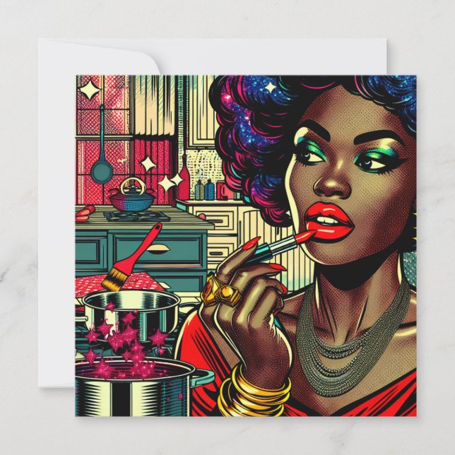 Belle Femme Monter sur le bâton de lèvres (Devant)