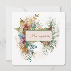 Belle fête des mères florales