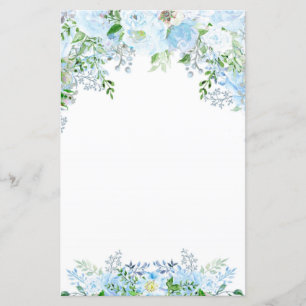 Belle fleur bleue