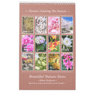 Belle Fleurs Calendrier Meilleur : Type C カ レ ン ダ