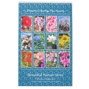 Belle Fleurs Calendrier Meilleur : Type-E カ レ ン ダ