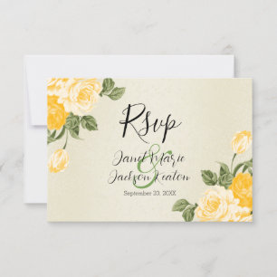 Belle Florale jaune or - RSVP