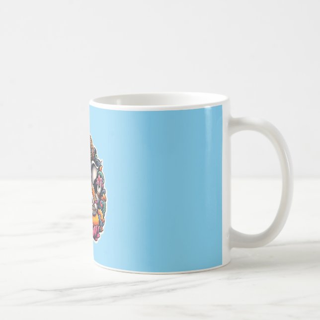 Belle Ganesh / Ganesha / Ganpatio Mug (Droite)