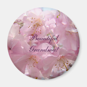 Belle Grand-Mère ! aimants cadeaux Fleurs de l'Arb