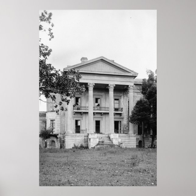 Belle Grove Plantation Louisiane Poster (Devant)