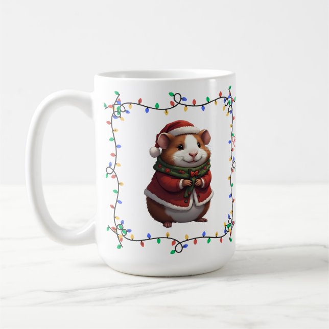 Belle Guinée Cochon Mug Christmas Mug (Gauche)