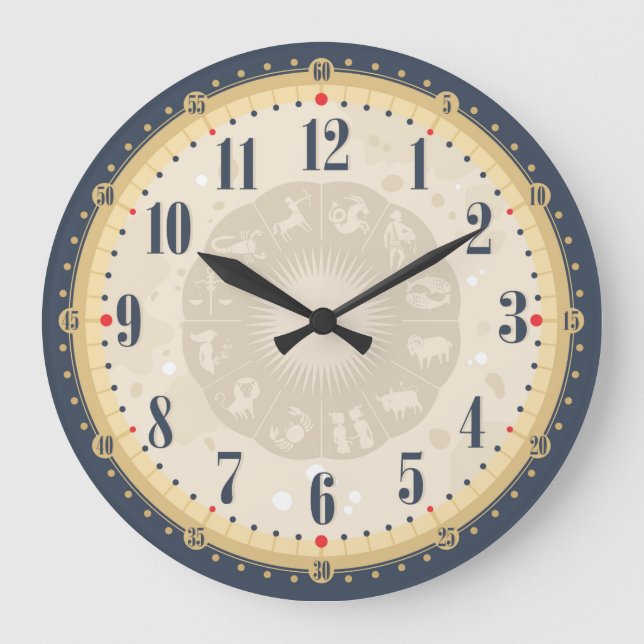 Belle Horloge Murale Vintage (Recto)