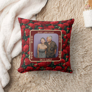 Belle housse de coussin pour 20e anniversaire de m
