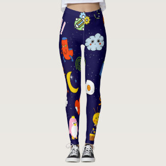 Belle impression leggings yoga