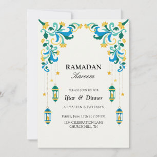 belle invitation à l'iftar