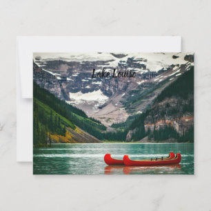 Belle Lake Louise, Canada Carte postale