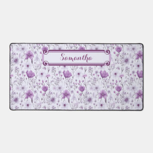 Belle lavande et rose floral