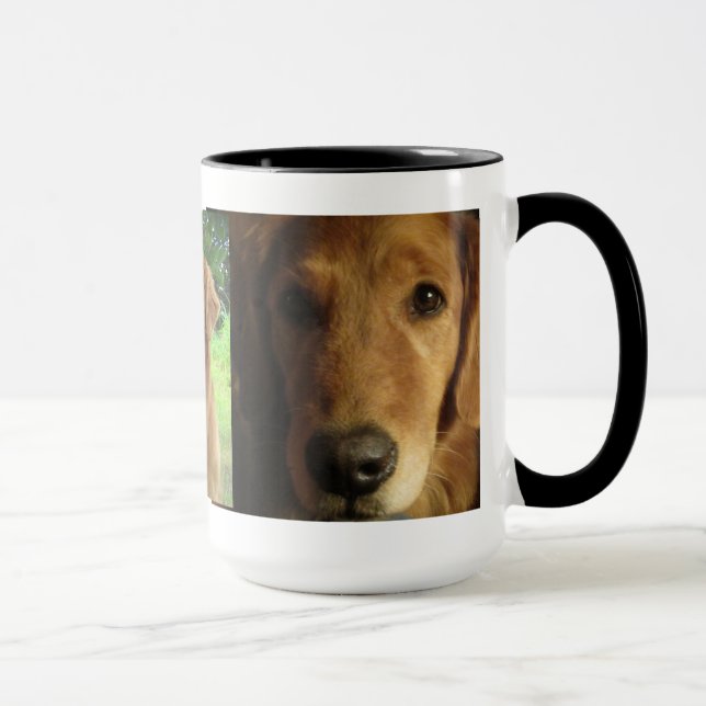 Belle Madame Mug de golden retriever (Droite)