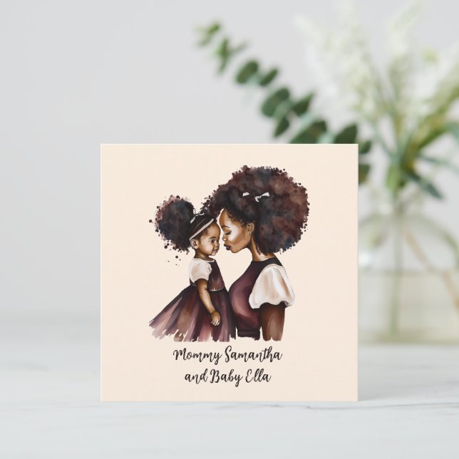 Belle maman et fille noire (24) (Debout devant)