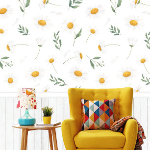 Belle marguerite papier peint fleuri