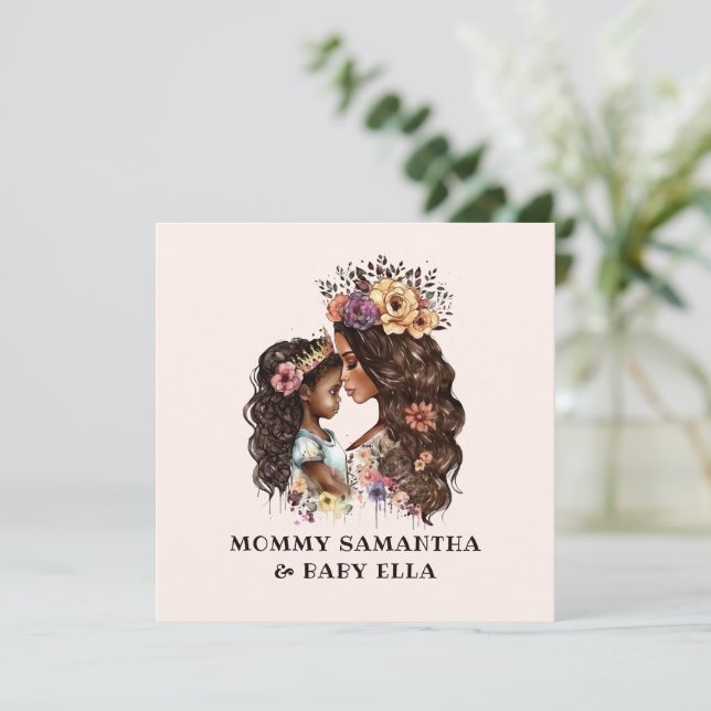 Belle mère et fille noire (4) (Debout devant)