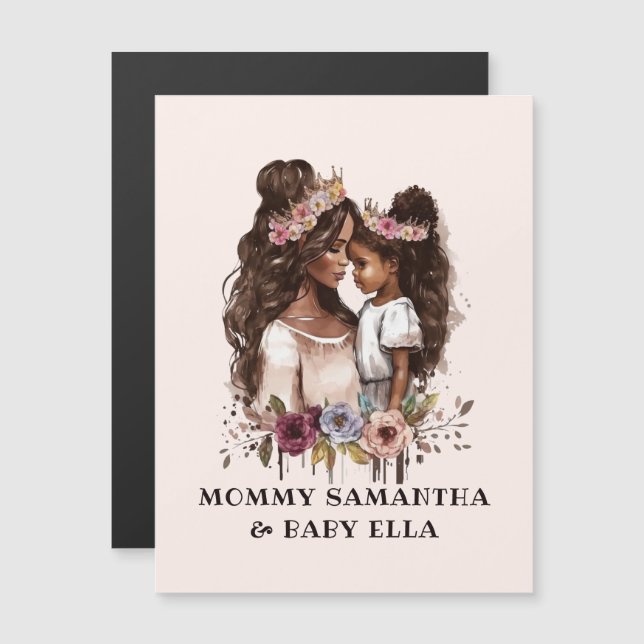 Belle mère et fille noire (5) (Devant / Derrière)