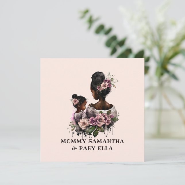 Belle mère et fille noire (7) (Debout devant)