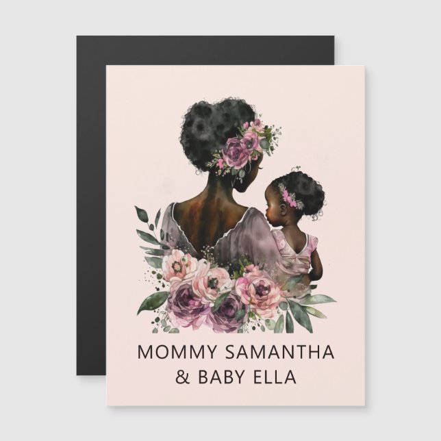 Belle mère et fille noire (8) (Devant / Derrière)