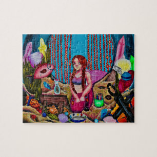 Belle Mermaid's Art Cave Puzzle