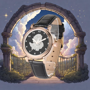 Belle montre Carré Angel blanc