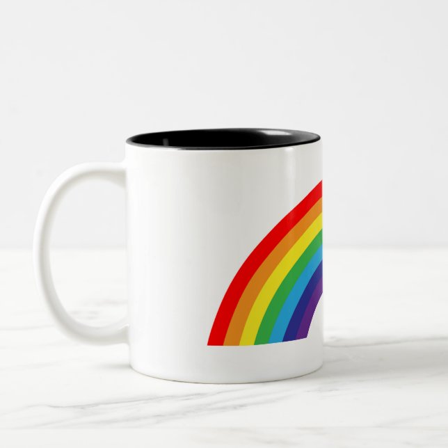 Belle Mug arc-en-ciel (Gauche)