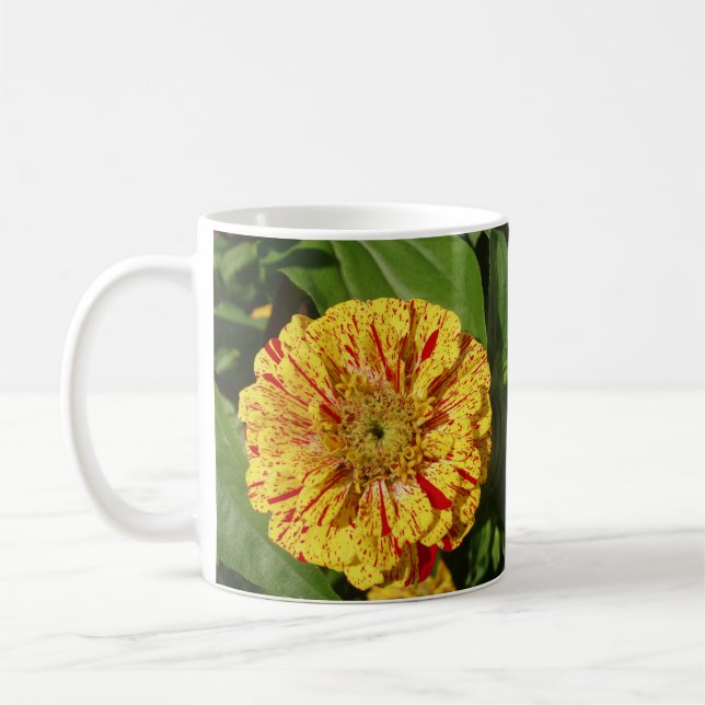 Belle Mug de café à fleurs (Gauche)