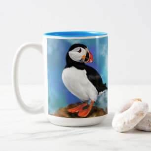 Belle Mug de café Oiseau de Puffin Atlantique