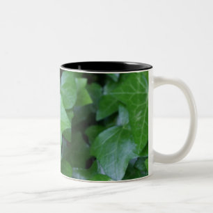 Belle Mug d'ivoire vert