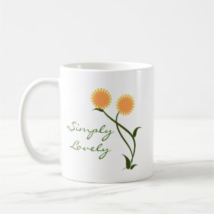 Belle Mug Fleur, Orange