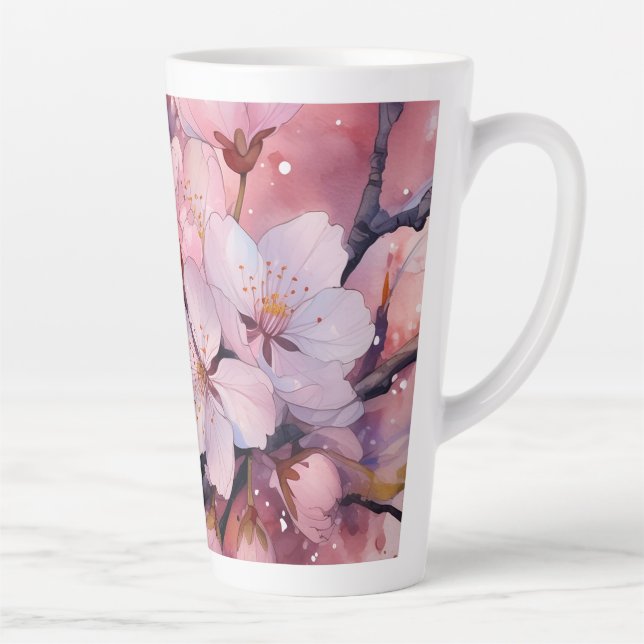 Belle Mug Latte Fleur (Droite)