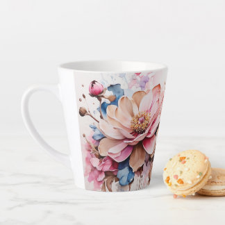 Belle Mug latte florale