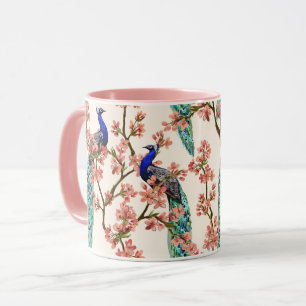 Belle Mug Motif Peacock