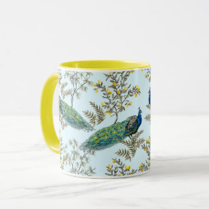 Belle Mug Motif Peacock
