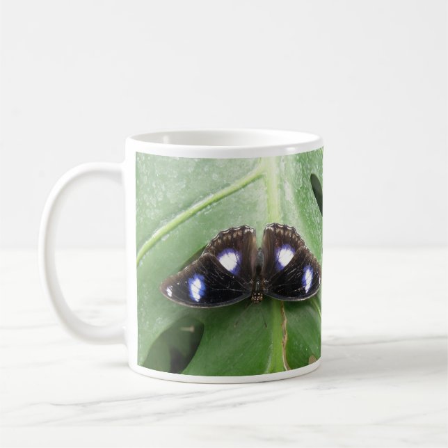 Belle Mug Papillon Bleu tacheté (Gauche)