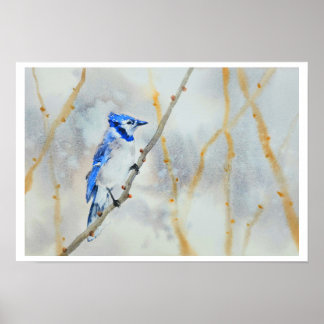 Belle nouvelle affiche aquarelle