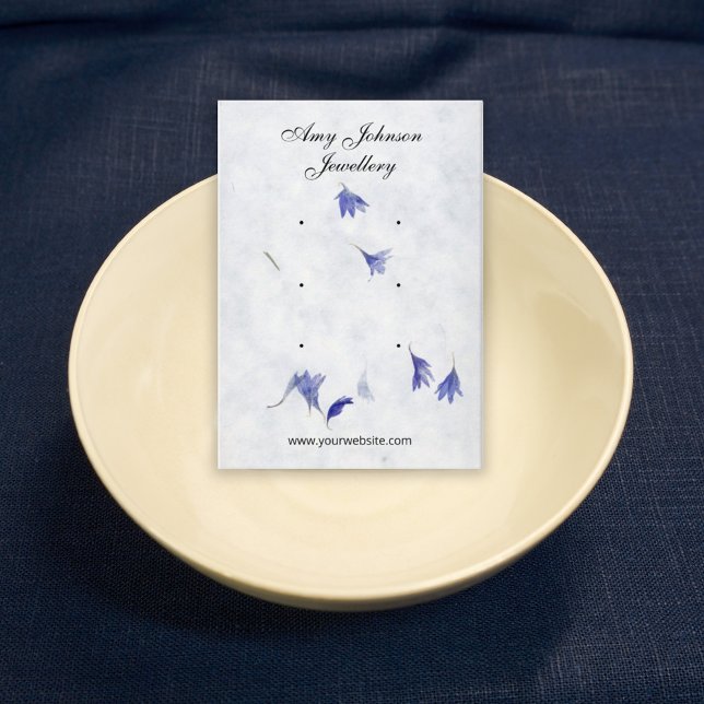 Belle oreille florale | 6 Cartes d'affichage Stud (Créateur téléchargé)