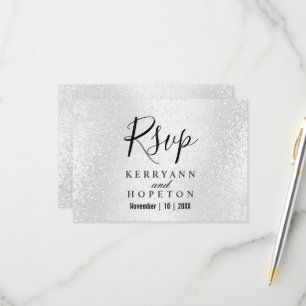 Belle Parties scintillant blanche - RSVP