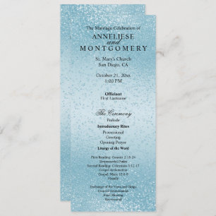 Belle Parties scintillant Bleue - Programme