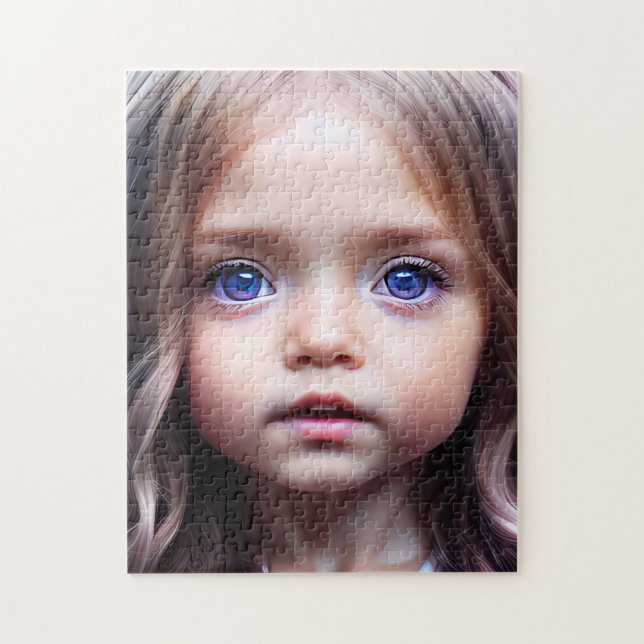 BELLE PETITE PETITE FILLE ART JIGSAW PUZZLE (Vertical)