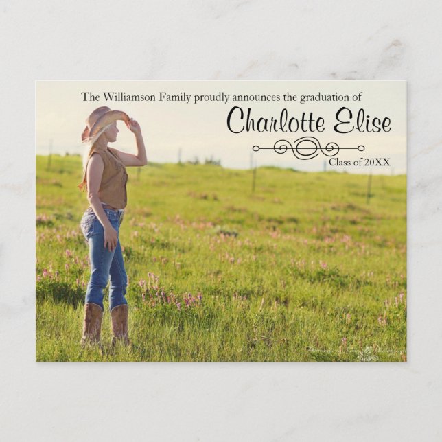 Belle photo avec fioriture - Carte postale de remi (Devant)