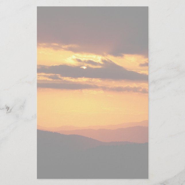 Belle photo de coucher du soleil (Devant)