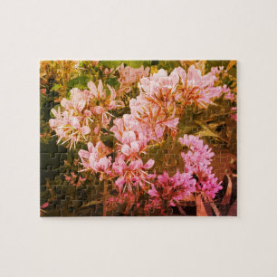 Belle photo de fleur art puzzle photo 252 pc